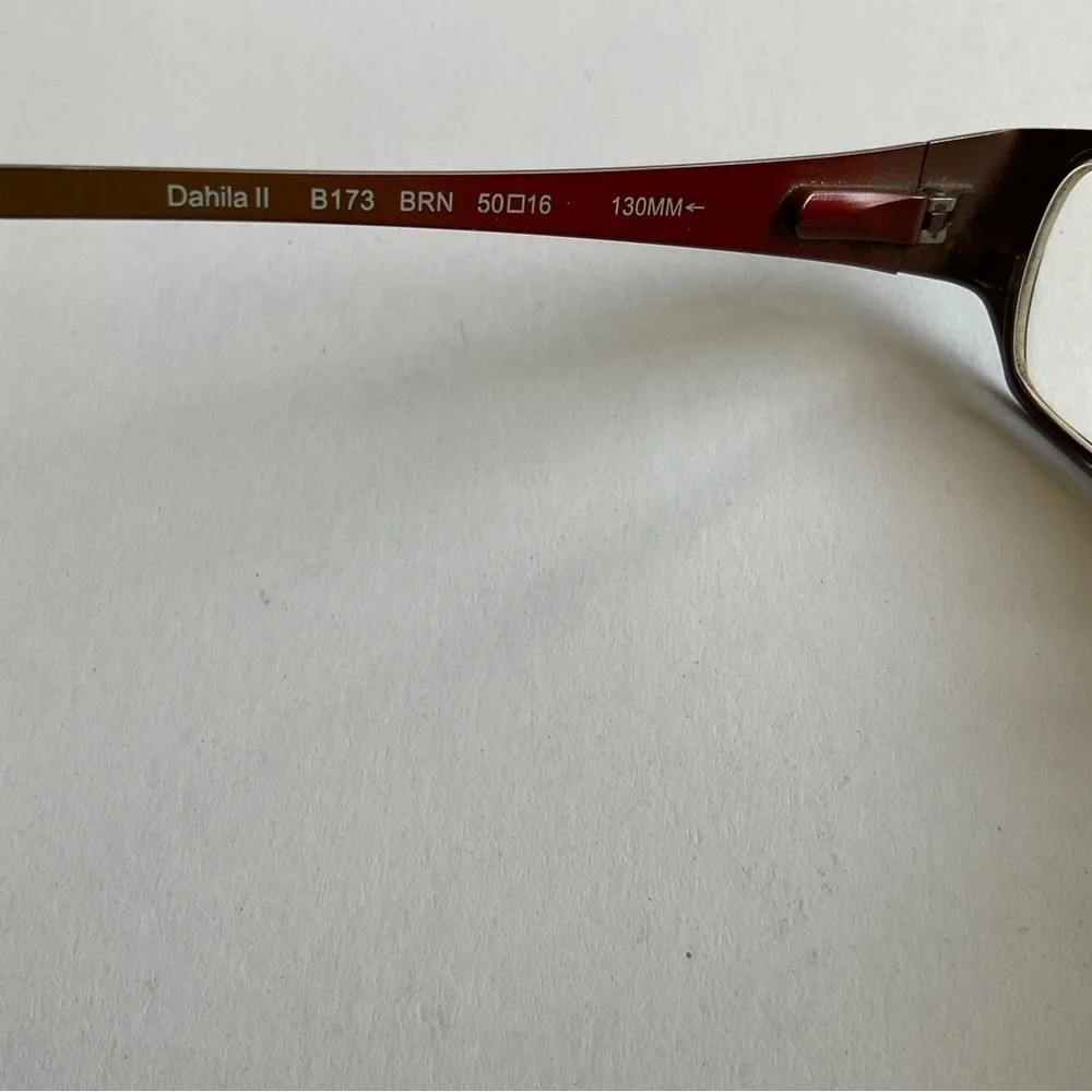 Ted Baker Eyeglasses with Metal Frame Granny Size